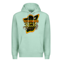 Seafoam Remember your roots Premium Hoodie - HowdyJamesFarm