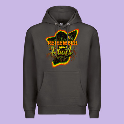 Remember Your Roots Premium Hoodie Designed By Howdyjamesfarm