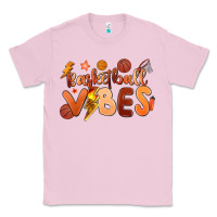 Bubblegum Pink basketball vibes Classic Tee - MaliasSmallBusiness