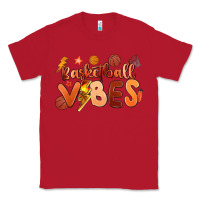 Red basketball vibes Classic Tee - MaliasSmallBusiness