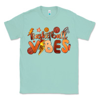 Seafoam basketball vibes Classic Tee - MaliasSmallBusiness