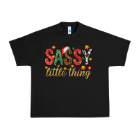 Black Sassy litte thing Urban Heavy Tee - NancyCooperArtShop