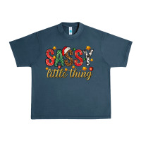 Midnight Navy Sassy litte thing Urban Heavy Tee - NancyCooperArtShop
