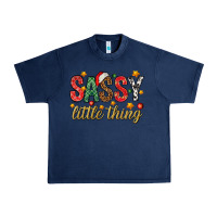 Navy Sassy litte thing Urban Heavy Tee - NancyCooperArtShop