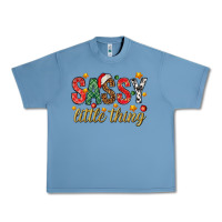 Pebble Blue Sassy litte thing Urban Heavy Tee - NancyCooperArtShop