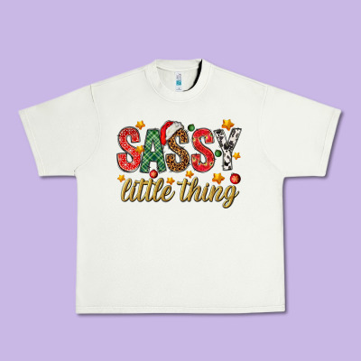 Sassy Litte Thing Urban Heavy Tee Designed By Nancycooperartshop
