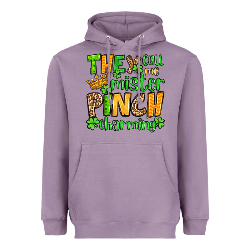 St. Patrick's They Call Me Mister Pinch Charming Heavyweight Hoodie by OliviaCreatesArt | Teevron