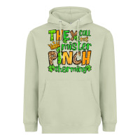 Matcha St. Patrick's They call me mister pinch charming Heavyweight Hoodie - OliviaCreatesArt