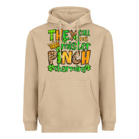 Mushroom St. Patrick's They call me mister pinch charming Heavyweight Hoodie - OliviaCreatesArt