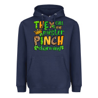 Navy St. Patrick's They call me mister pinch charming Heavyweight Hoodie - OliviaCreatesArt
