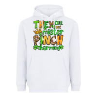 White St. Patrick's They call me mister pinch charming Heavyweight Hoodie - OliviaCreatesArt