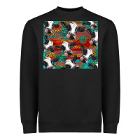 Black holstein cows with gemstone Heavyweight Sweatshirt - BarkalooDesign