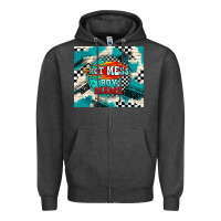 Charcoal Heather hot mess boy mama with fire Zipper Hoodie - TumblerDesignByShophia