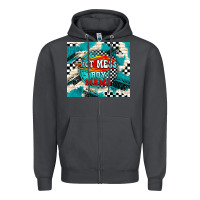 Smoke hot mess boy mama with fire Zipper Hoodie - TumblerDesignByShophia