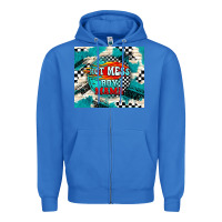 True Royal hot mess boy mama with fire Zipper Hoodie - TumblerDesignByShophia
