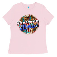 Bubblegum Pink american babe Ladies Tee - JahusDesignShop