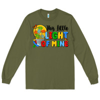 Army Green this little light of mine Long Sleeve Tee - Artiststas