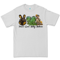 Dove Grey Peace Love Baby Baboon Premium Tee - LillyAllenDesigns