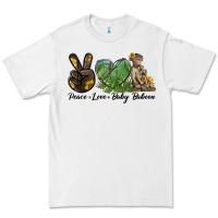 White Peace Love Baby Baboon Premium Tee - LillyAllenDesigns