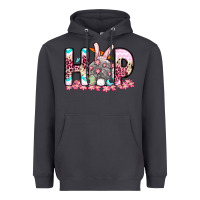 Smoke Easter Day Hop bunny Heavyweight Hoodie - OliviaCreatesArt