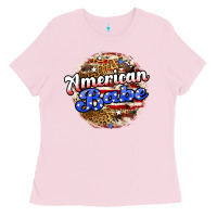Bubblegum Pink american babe Ladies Tee - JahusDesignShop