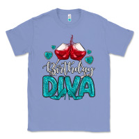 Colony Blue birthday diva turquoise Classic Tee - MaliasSmallBusiness
