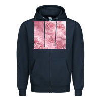 Navy glitter pink agate Zipper Hoodie - TumblerDesignByShophia