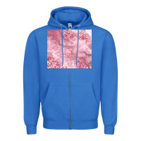 True Royal glitter pink agate Zipper Hoodie - TumblerDesignByShophia