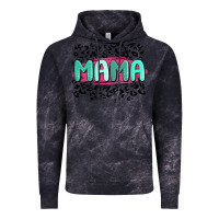 Cloud Black mama leopard Vintage Hoodie - MaliasSmallBusiness