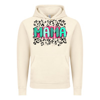 Vintage Artic mama leopard Vintage Hoodie - MaliasSmallBusiness