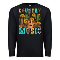 Black country music western olivia Premium Sweatshirt - OliviaCreatesArt