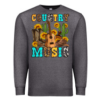Charcoal Heather country music western olivia Premium Sweatshirt - OliviaCreatesArt