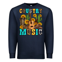 Navy country music western olivia Premium Sweatshirt - OliviaCreatesArt