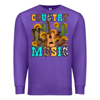 Purple country music western olivia Premium Sweatshirt - OliviaCreatesArt