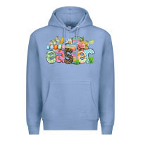 Colony Blue Happy Easter Easter Day Premium Hoodie - CowGirlArtShop