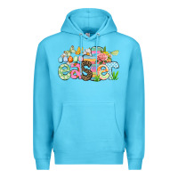 Ocean Blue Happy Easter Easter Day Premium Hoodie - CowGirlArtShop