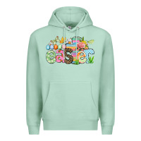 Seafoam Happy Easter Easter Day Premium Hoodie - CowGirlArtShop