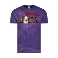Cloud Purple merry mama Vintage Tee - JahusDesignShop