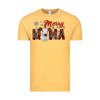 Vintage Mustard merry mama Vintage Tee - JahusDesignShop