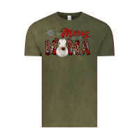 Vintage Olive merry mama Vintage Tee - JahusDesignShop