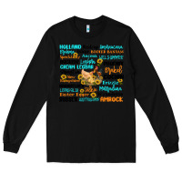 Black chicken typography Long Sleeve Tee - Artiststas