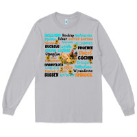 Moon Dust chicken typography Long Sleeve Tee - Artiststas