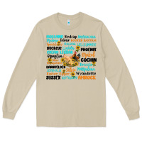 Mushroom chicken typography Long Sleeve Tee - Artiststas