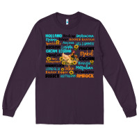 Plum chicken typography Long Sleeve Tee - Artiststas