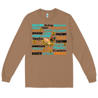 Toasted Coconut chicken typography Long Sleeve Tee - Artiststas