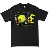Black for the love of the game tennis Premium Tee - BarkalooDesign