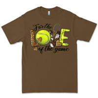 Cacao for the love of the game tennis Premium Tee - BarkalooDesign