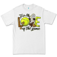 White for the love of the game tennis Premium Tee - BarkalooDesign