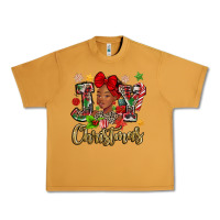 Peanut Butter christmas joy black woman Urban Heavy Tee - MaliasSmallBusiness