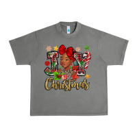 Tornado christmas joy black woman Urban Heavy Tee - MaliasSmallBusiness